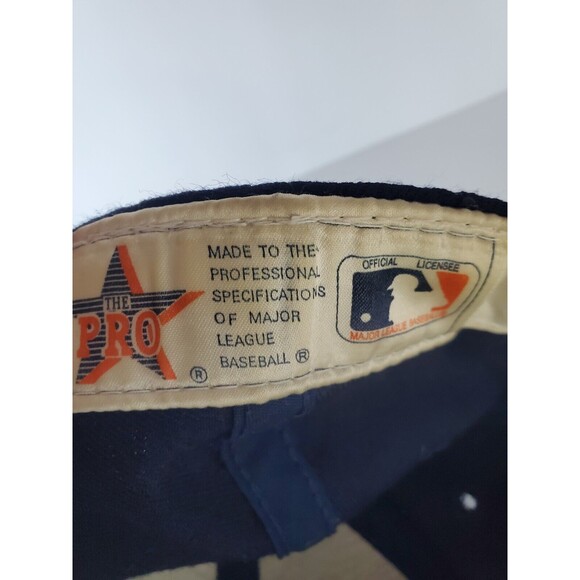 Vtg Cleveland Indians Chief Wahoo Logo Baseball Hat Wool MLB Snapback Cap Sz 7 - Picture 9 of 10